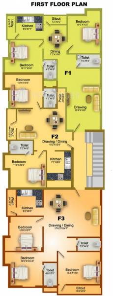 Images for Cluster Plan of Sivakumar Siva Flats B Block