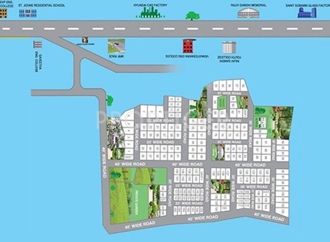 Images for Layout Plan of JHL Groove Villa