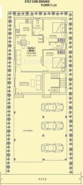 Images for Cluster Plan of Oyester White Blossom Images for Cluster Plan of Oyester White Blossom