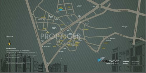  courtyard Images for Location Plan of Shilp Courtyard