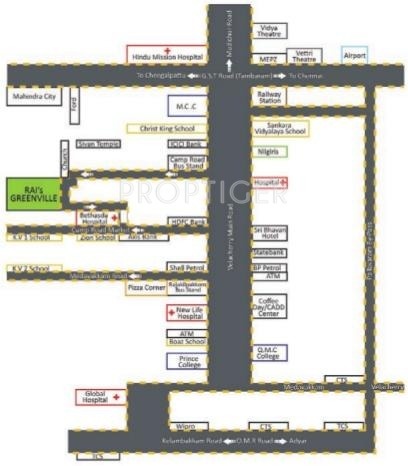 Real Agent India Greenville Location Plan