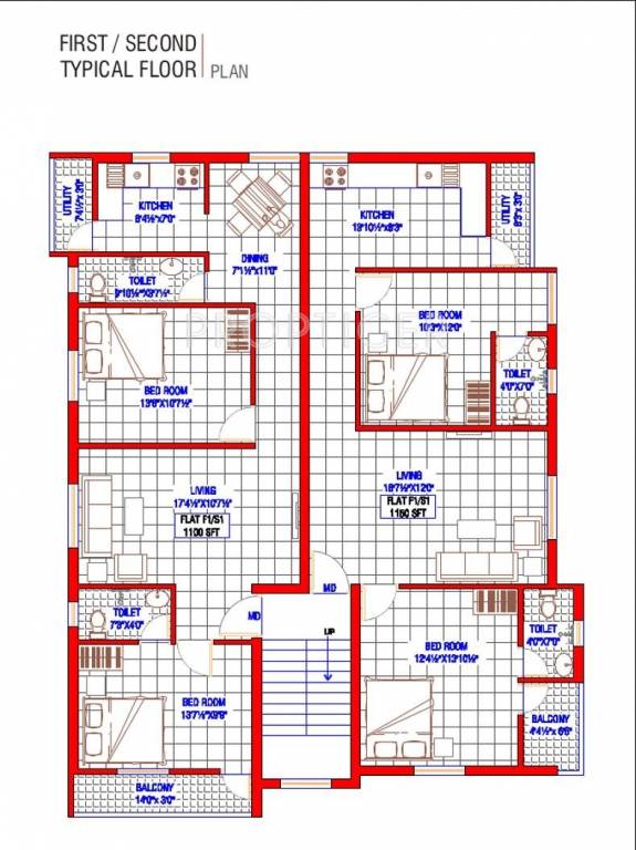 Images for Cluster Plan of Oyester Royal Grande