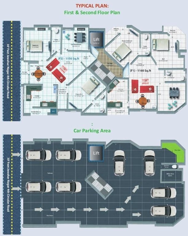 Images for Cluster Plan of Real Agent India Daffodils