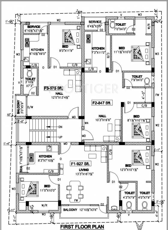  castle Castle Cluster Plan