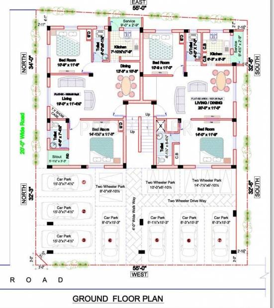 Images for Cluster Plan of Sai Foundations Dwarak