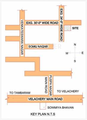 Images for Location Plan of Sai Foundations Dwarak