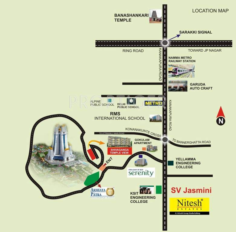  temple view Images for Location Plan of Shivaganga Temple View