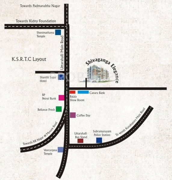 Images for Location Plan of Shivaganga Elegance Images for Location Plan of Shivaganga Elegance
