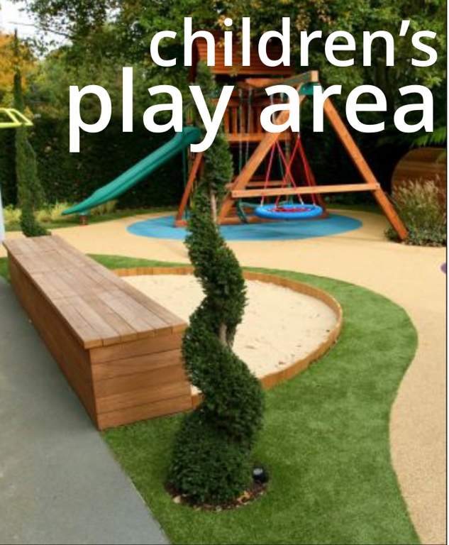 casa feliz Children's play area