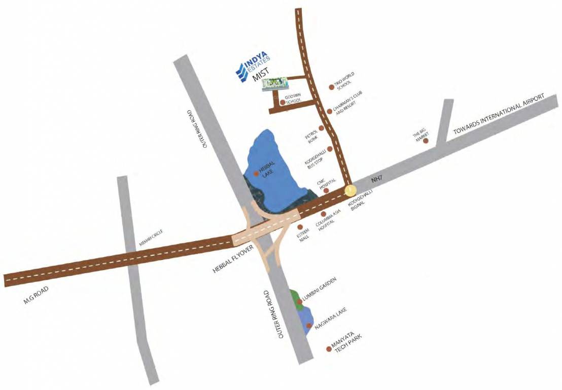  the mist Location Plan