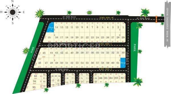 Land Royals Daffodils Ph 1 Layout Plan