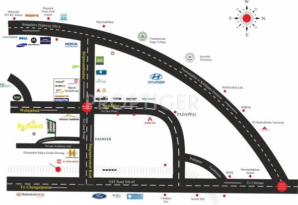 Land Royals Daffodils Ph 1 Location Plan