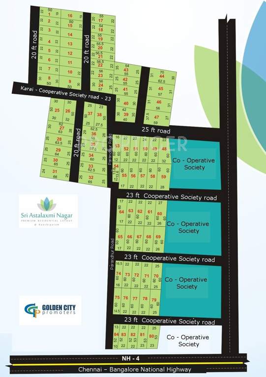 Images for Layout Plan of Golden Sri Astalaxmi Nagar