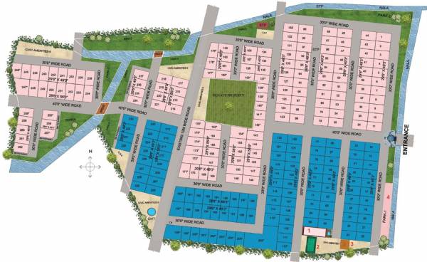 Images for Layout Plan of Yashasvi Green Avenues