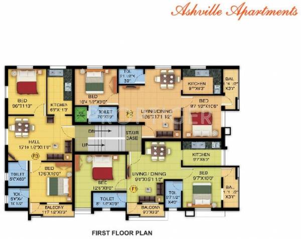 Images for Cluster Plan of Arka Homes Ashville Apartments
