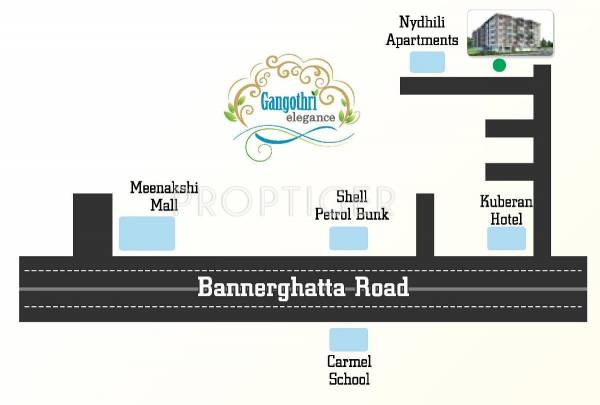 Images for Location Plan of VSM Gangotri Elegance