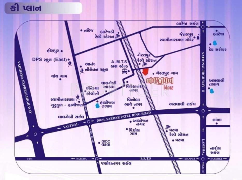  navjivan vihar Images for Location Plan of Foliage Navjivan Vihar