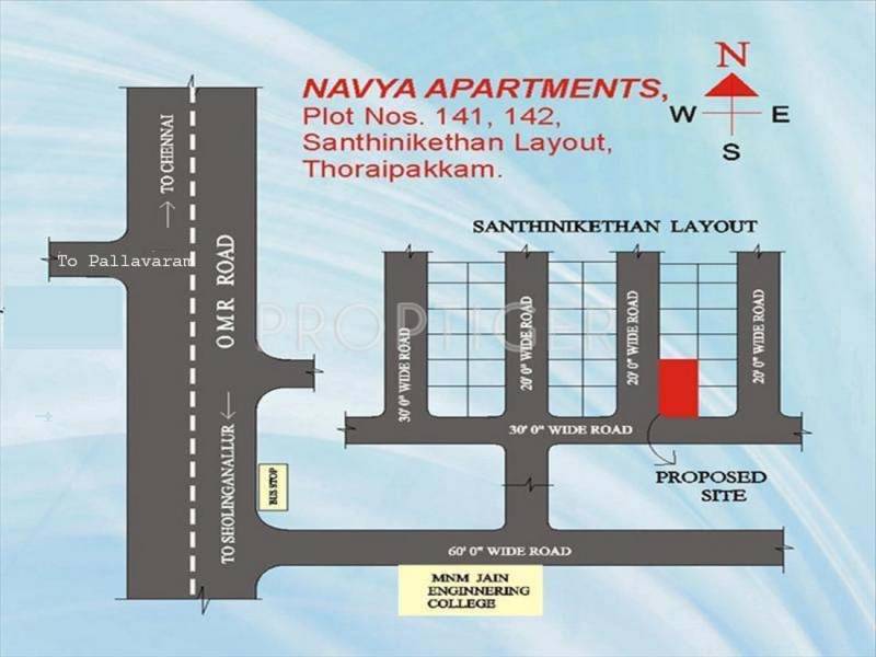 Images for Location Plan of JMM Homes Navya Apartments