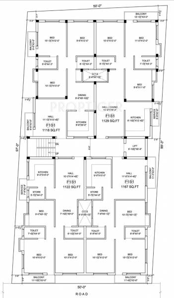 Images for Cluster Plan of Deepika Housing Deepika Galax