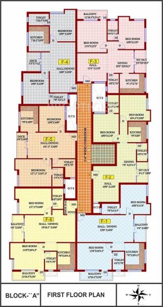 Images for Cluster Plan of JMM Homes Lakshmi Apartments