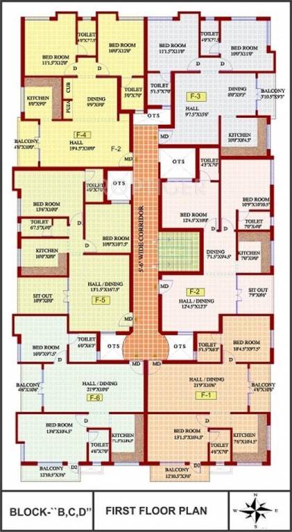 Images for Cluster Plan of JMM Homes Lakshmi Apartments