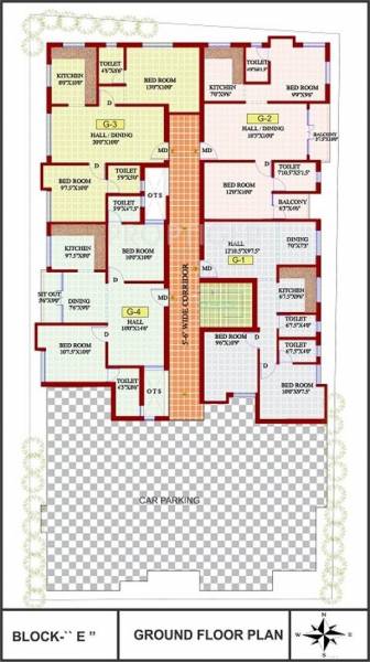 Images for Cluster Plan of JMM Homes Lakshmi Apartments