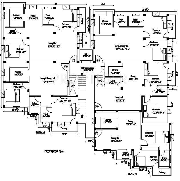 Images for Cluster Plan of Pappas Builder Prakash Enclave