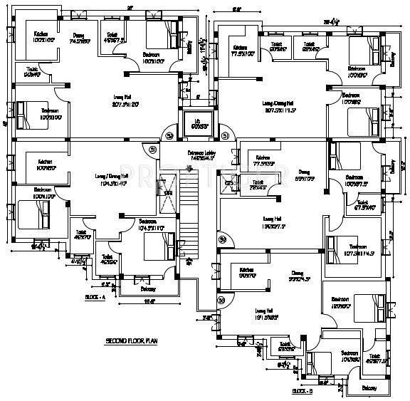 Images for Cluster Plan of Pappas Builder Prakash Enclave