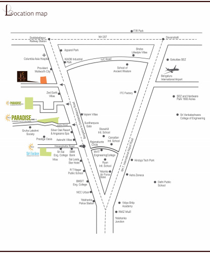  paradise phase 2 Location Plan