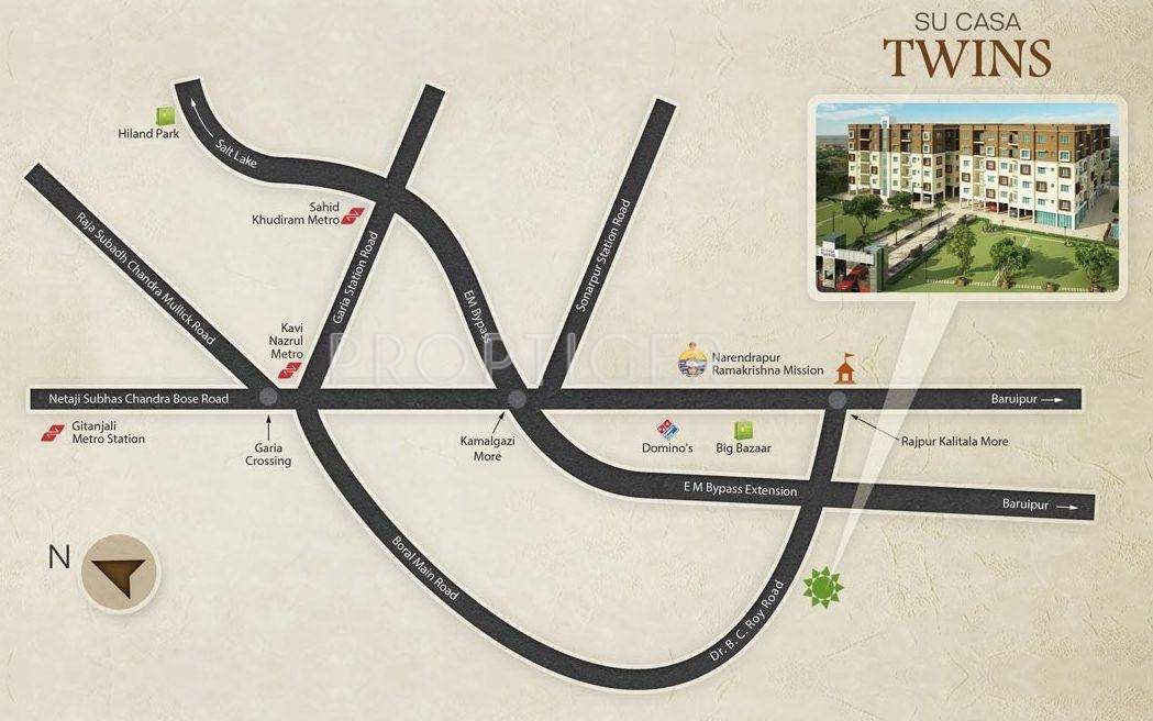  su casa twins Images for Location Plan of Rupayan Su Casa Twins