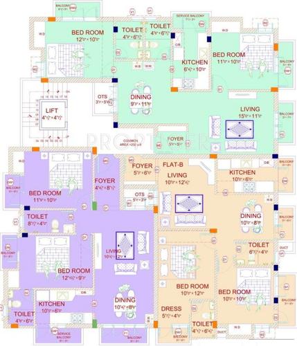 Images for Cluster Plan of JMM Homes Sathyam Shivam Sundaram