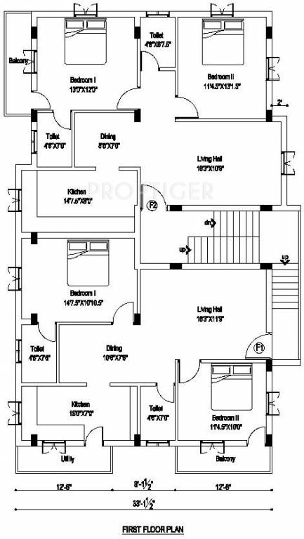 Images for Cluster Plan of Pappas Builder Venkat Flats