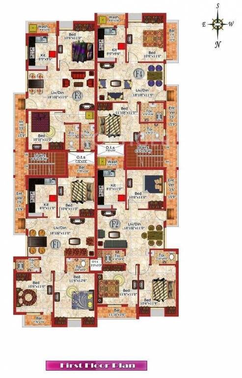 Images for Cluster Plan of Haresh Housing Elegance