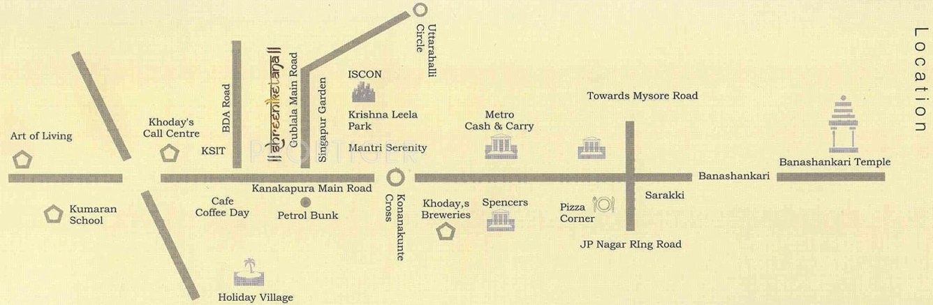 Images for Location Plan of Vani Shreeniketana Apartments