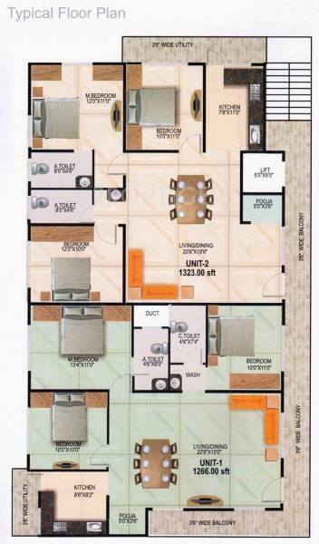 Images for Cluster Plan of Vani Sunrise Enclave