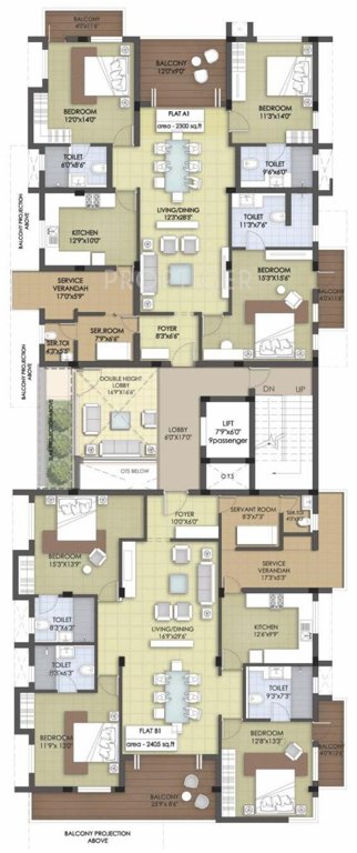 Images for Cluster Plan of KG Ananda the One