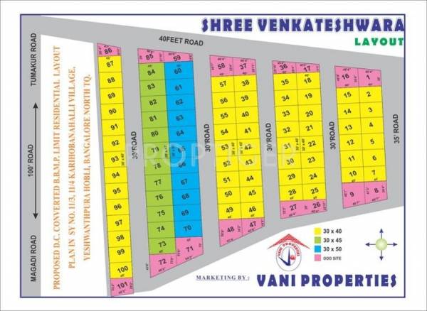 Images for Layout Plan of Vani Shree Venkateshwara Layout