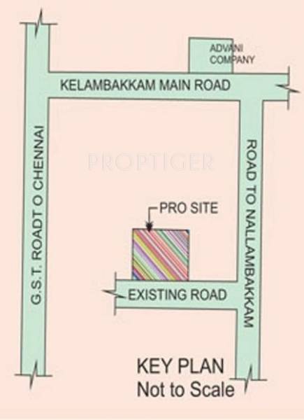Images for Location Plan of Vamanan Estates Thirupathi Thirumalai Nagar