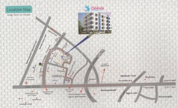 Images for Location Plan of Celebrity Structure Srivaasas