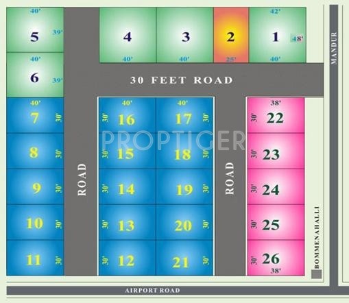 Images for Layout Plan of Vani Shree Veerabhadreshwara Layout