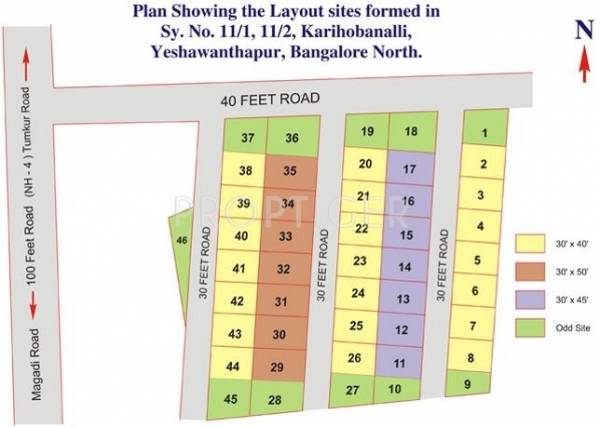 Images for Layout Plan of Vani Tigalarapalya