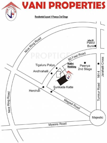 Images for Location Plan of Vani Tigalarapalya