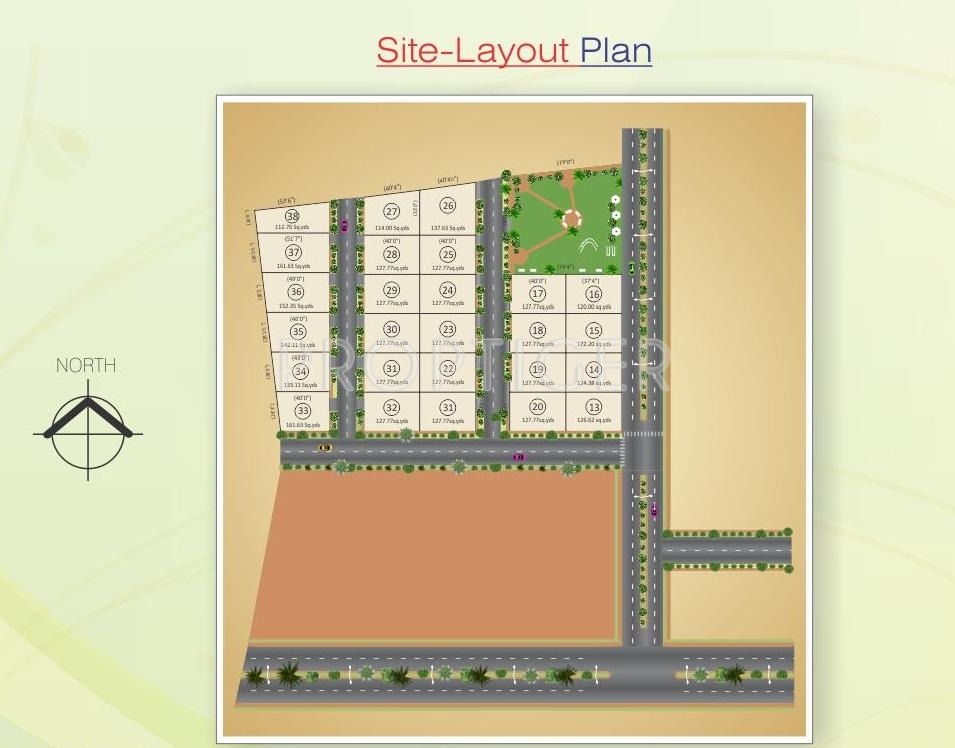 Images for Layout Plan of Octagon Kashish Homes