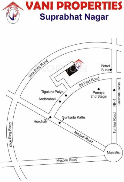 Images for Location Plan of Vani Suprabhata Nagara