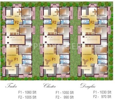 Images for Cluster Plan of Four Square Developer Bradley Homes