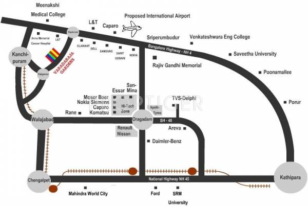 Images for Location Plan of Pan360 Properties Varadaraja Gardens