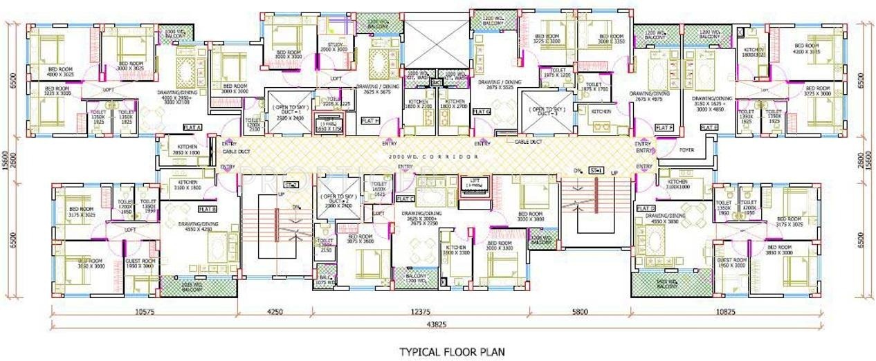 Images for Cluster Plan of Omkesh Jai Shree Enclave
