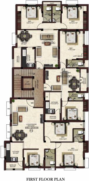 Images for Cluster Plan of Shree Varu Homes Kings Cove
