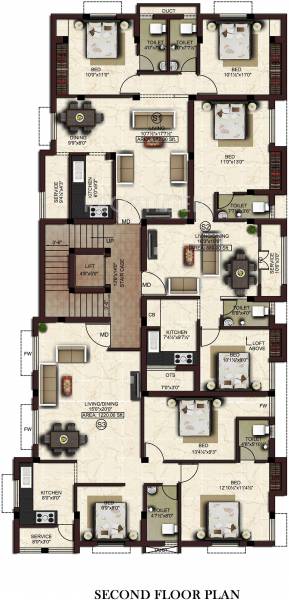 Images for Cluster Plan of Shree Varu Homes Kings Cove