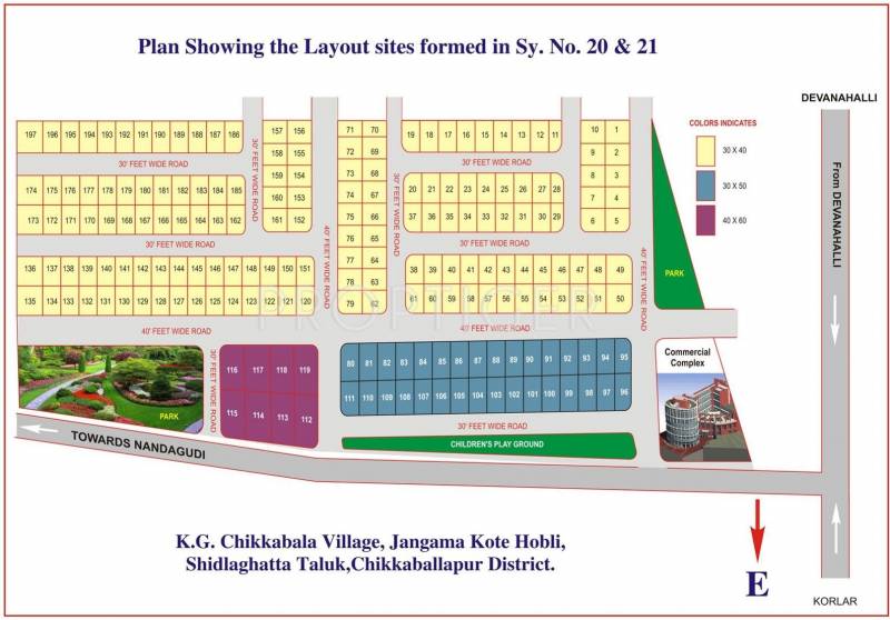 Images for Layout Plan of Vani Arow Win City